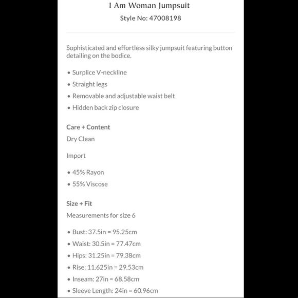 FREE PEOPLE Silky Satin Low V-neck Button Front Long Sleeve Belted Jumpsuit XS - Picture 5 of 12